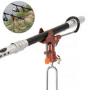 Aluminium Alloy Fishing Rod Bracket Adjustable Handle Fishing Holder Tackle