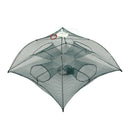 Portable Foldable 4 Sides 4 Holes Automatic Fishing Net Landing Net Trap Ca