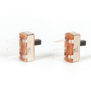 40X 3 Pin SS12D00G3 2 Position SPDT 1P2T PCB Panel Mini Vertical Slide Switch JR