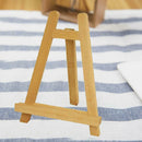 Wooden Mini Tripod Easel Mini Display Stand Adjustable Display Easel