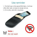 Car Key Signal Blocker Case, 2 Pack Key Fob Protector Device Shielding Bags G6H6