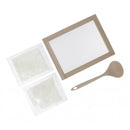 1pcs Charm Paper Making Kit With Frame Spoon Pulp Paper Handcrafts Making