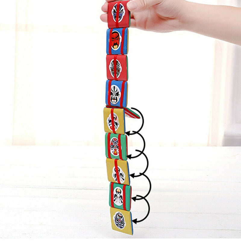 Brain Power Develop Fun Children Durable Jigsaw Manual Home Handheld Magic Flap