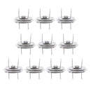 10 Sets Magnetic Snaps Purse Clasp Closures Buttons Bag Accessories 14+16mm