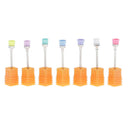 Nail Art Drill Bit Cleaning Brush, 7pcs Electric Machine Files Remover Manicure