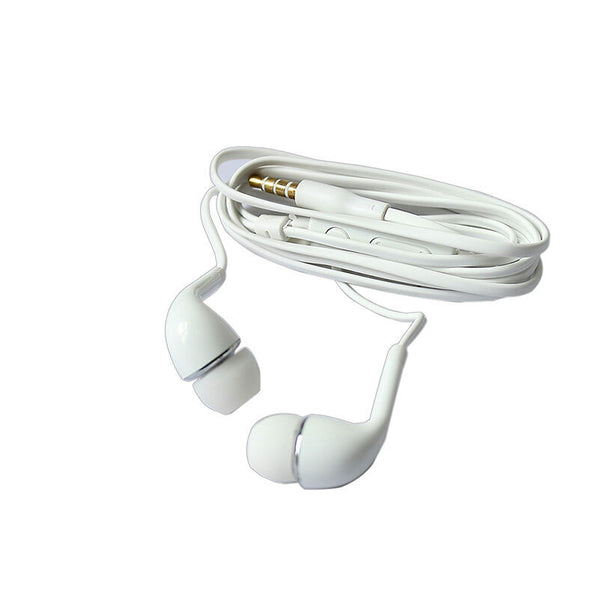White OEM STEREO Headset w/Mic Earphone  For SAMFONG Galaxy LJ