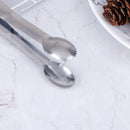 Food Stainless Steel Sugar tongs With Teeth Tea Coffee Cubes Ice Cube Clip OZ