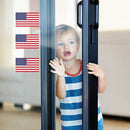 250Pcs/roll American Flag Stickers crapbooking for USA decoration lab uaTEUS