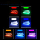 1Pcs 5050 SMD 48LEDs 12V RGB LED Strip Lights  Car Interior IR Controller +Music