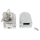 Stainless Steel Glass Door Lock Contemporary Door Lock With Keys
