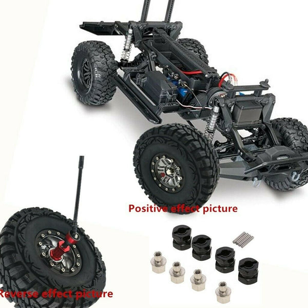 Wheel Extension Adaptor 15mm Longer for 1/10 RC Crawlers Parts HPI HSP Spare