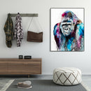 Painting By Numbers Kit DIY Chimpanzee Hand Painted Canvas Oil Art Picture A