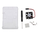 ABS Case Enclosure with External Mini Cooling Fan for Raspberry pi 2/3/B+