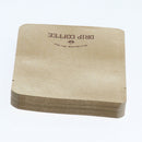 100Pcs Ear-Hanging Coffee Bags and Kraft Paper filter Bags Aluminum Foil Bag