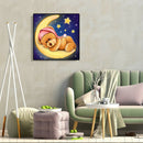 5D DIY Full Drill Diamond Painting Moon Bear Cross Stitch Embroidery Craft
