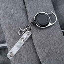 Back Clip Anti-lost Rope Burglar Retractable Keyring Keychains for Camping