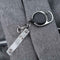 Back Clip Anti-lost Rope Burglar Retractable Keyring Keychains for Camping