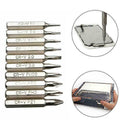 10pcs Magnetic Precision Screwdriver Bit Set Multifunctional Hex Torx Head H9X7