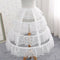Womens Hoop Bustle Skirt Petticoat Crinoline for Lolita Victorian Gothic Dress