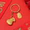 2021 Chinese Wind Ox Year lucky Bag Treasure Creative Fortune Car Keychain G Hn