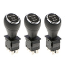 3PCS Joystick Switch Replacement Push Rod Switch Forward Stop Back 6 Pin 3