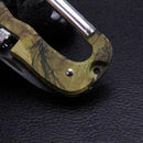 4 In 1 Multifunctional Tool Carabiner Hook Cutter Gear EDC Tool Camping Hot S2Z5