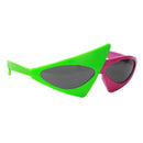 2pcs Unisex Sunglasses Party Glasses Photo Props Futuristic Narrow