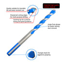 Multifunction 7xAlloy Drill Bit Triangle Tip Concrete Tile Metal Puncher 3-12mm#