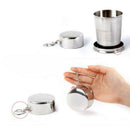 Outdoor New Stainless Steel Telescopic Collapsible Folding Cup Travel Po JVH
