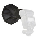 12" Flash Diffuser Octagon Mini Softbox for Speedlite Flash Photo Studio Cam