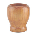 Wooden Mortar Pestle Garlic Ginger Mixing Grinding Spice Crusher Bowl Set