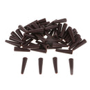 50pcs Tail Rubber Tubes for Saftey Lead Clips Carp Fishing Rig Sleeves Useful