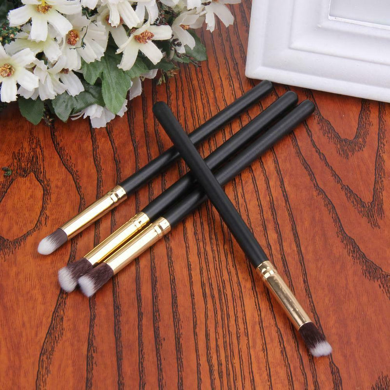 4pcs Pro Foundation Blush Blending Eyeshadow Makeup Brush Cosmetics Small