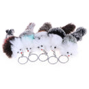 1pc Cute Fox Key Chain Keyrings Car Bag Charm Pandent Keychain Women Jewelry Gw