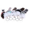 1pc Cute Fox Key Chain Keyrings Car Bag Charm Pandent Keychain Women Jewelry Gw