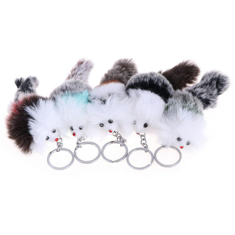 1pc Cute Fox Key Chain Keyrings Car Bag Charm Pandent Keychain Women Jewelry Gw