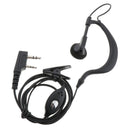 2 PIN Two Way Radio Ear Hook Interphone Earphone For BAOFENG UM