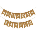 Eid Mubarak Ramadan Flag Pennant Bunting Eid Muslim Islam Decorations BannerFT