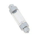 2pcs Aquarium Fish Tank Plant Aluminium CO2 Bubble Counter with Check Valve