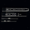 4Sets Watch Strap Band Acrylic Leather Craft Template DIY Watch Strap Making