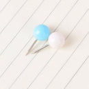 150X candy colors pellet push pin thumb tack message board pushpin plastic!E