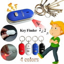 Anti-Lost Key Finder Locator Keychain Whistle Sound Control Keyring Tracker.
