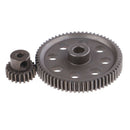 2Pcs (21T+64T) 11184 & 11181 Differential Metal Main Gear 64T Motor Gear 21TA8S3