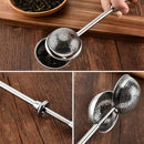 Tea ball tea infuser stainless steel longhandle tea strainer filter tea inter Bj