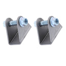2pcs Weld-On Coil-Over Suspensions Shock Extenders Bracket for ATV Dirt Bike