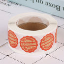 500pcs/roll Handmade Stickers for seal labels gift Packaging Stickers BirthSEAU
