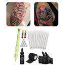 Safe Hand Poke and Stick Tattoo Kit & 15Pcs Needles Bandage Grommets DIY