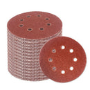 Sanding Discs 70 Pcs 8 Holes 5 Inch Sandpaper Circular Dustless Hook and Lo