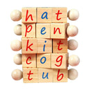 Kids Alphabet Spelling Words Games Spell Word Building Block Educational Toys