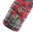 Wine Bottle Cover Creative Champagne Bag Christmas Restaurant Decor (Red) A